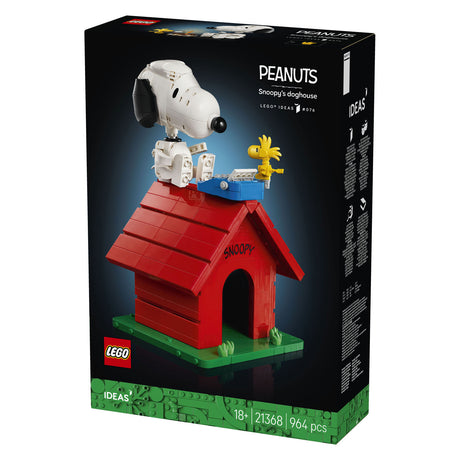 Pomysły Lego - orzeszki ziemne: buda Snoopy'ego - 21368