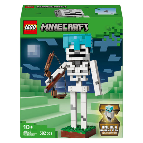 Lego ® Minecraft® szkielet - dekoracyjne zabawki do gier - zestaw do budowania modeli - gadżety do gier dla dzieci od 10 lat - 21594
