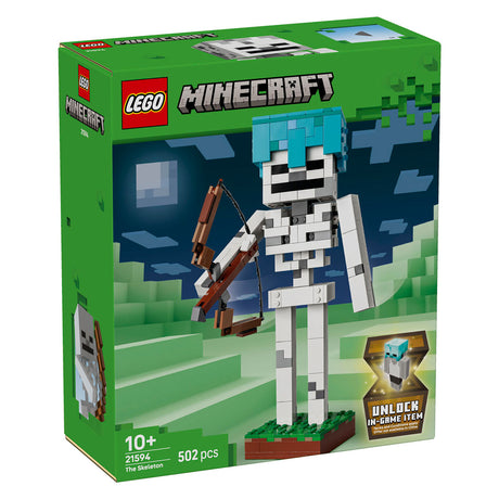 Lego ® Minecraft® szkielet - dekoracyjne zabawki do gier - zestaw do budowania modeli - gadżety do gier dla dzieci od 10 lat - 21594