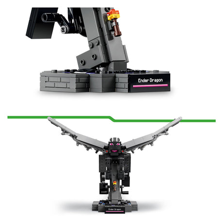 Lego Minecraft Smok Kresu zabawki smoków dla dzieci i dekoracja pokoju dziecięcego 21595