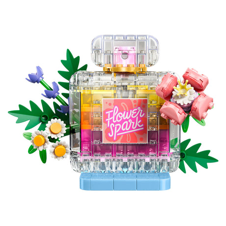 Lego Creator Butelka perfum 3 w 1 z kwiatami, zabawkami dla dzieci i dekoracją pokoju dziecinnego 31383