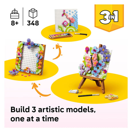 Lego Creator 3w1 malowanie kwiatów kwiaty zabawki dla dzieci i dekoracja pokoju dziecięcego 31390