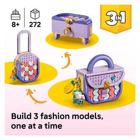 Stylowa torba Lego Creator 3 w 1 z miejscem do przechowywania, walizką i pudełkiem do przechowywania zabawek 31391