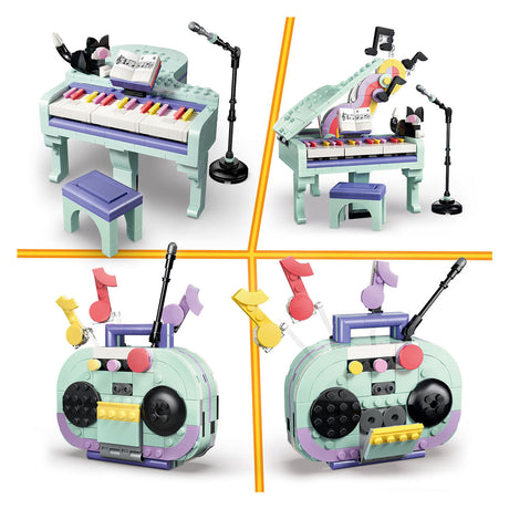 Lego Creator Pianino 3 w 1 z kotem, radiem i gramofonem dla dzieci 31392