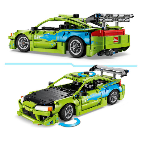 Lego technic szybki i wściekły zestaw do budowania samochodu Mitsubishi Eclipse dla dzieci i młodzieży 42229