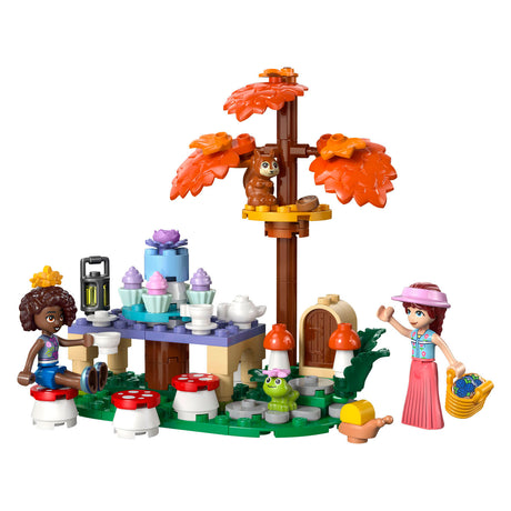 Lego Friends Przyjęcie podwieczorkowe w lesie Zabawki dla dzieci i dekoracja pokoju dziecięcego 42690