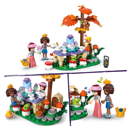 Lego Friends Przyjęcie podwieczorkowe w lesie Zabawki dla dzieci i dekoracja pokoju dziecięcego 42690