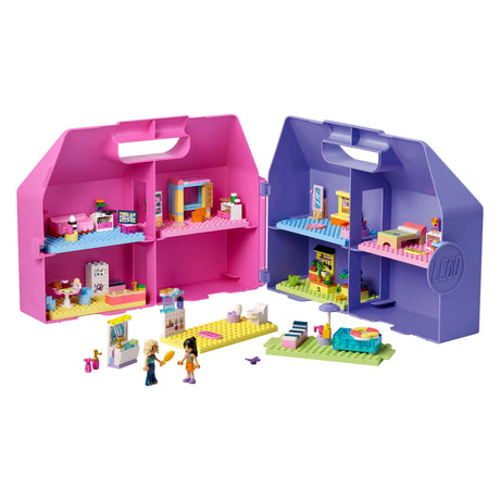 Lego Friends Kreatywny domek dla lalek z walizką i lalkami dla dzieci 42697