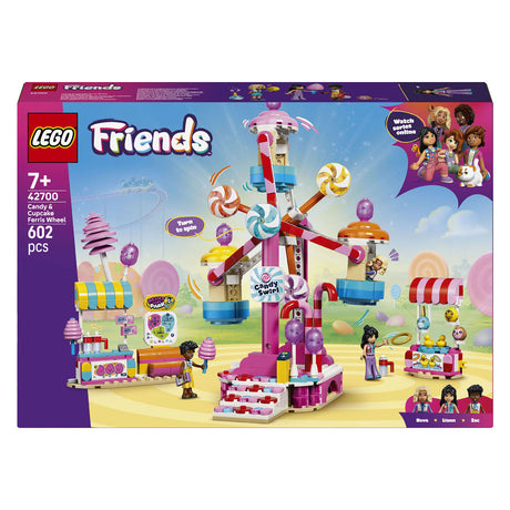 Lego Friends Diabelski młyn pełen cukierków i babeczek dla dzieci w wieku od 7 lat 42700