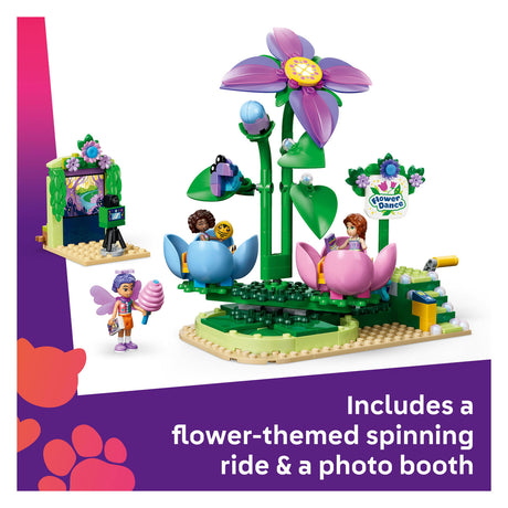 Lego Friends obrotowa filiżanka do herbaty z motywem kwiatowym dla dzieci w wieku od 7 lat 42702