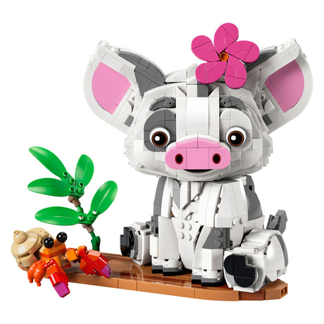 Lego ǀ disney vaiana pua zabawki zwierzątka do zbudowania dla dzieci i dekoracje 43292