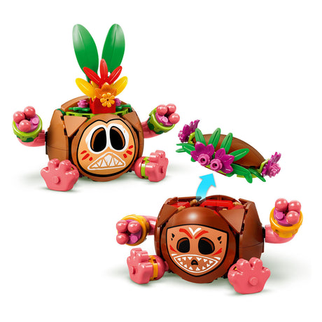 Lego ǀ Disney Vaiana Kakamora Kokosowa zabawka do zbudowania dla dzieci 43293