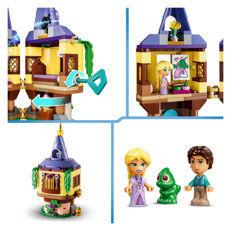 Lego ǀ Disney Princess Roszpunka Zestaw do budowania miniwieży dla dzieci 43294