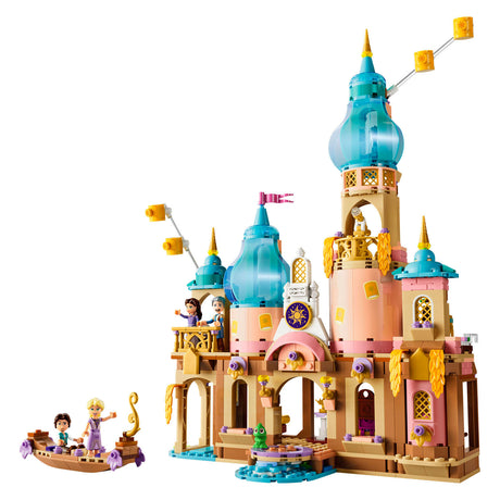 Lego ǀ Zamek księżniczki Disneya Roszpunki do zbudowania, zabawki dla dzieci i dekoracje 43297