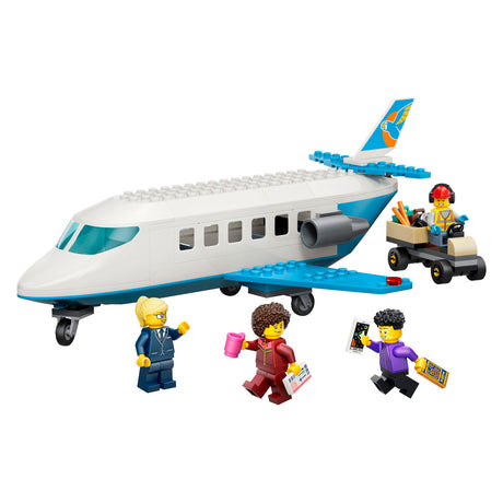 Lego City Samolot pasażerski – samolot dla dzieci w wieku od 4 lat 60492