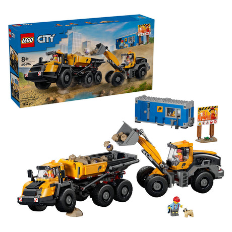 Zestaw LEGO City Wywrotka i ładowacz czołowy dla dzieci 60494
