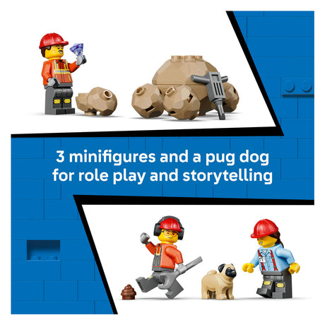 Zestaw LEGO City Wywrotka i ładowacz czołowy dla dzieci 60494