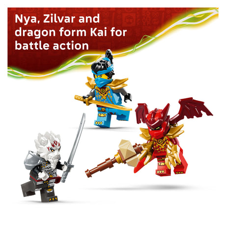 Lego Ninjago 71863 Zilvar i Grimtak, smocza bestia