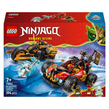 Lego Ninjago 71864 Pojazdy Kaia i Cole'a