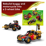 Lego Ninjago 71864 Pojazdy Kaia i Cole'a