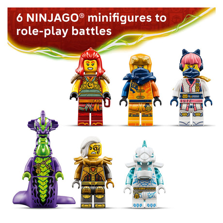 Lego Ninjago Przemieniający Smok Mecha Smok Wyldfyre'a dla dzieci 71868