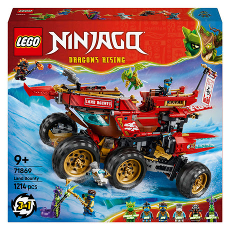Zestaw Lego Ninjago Land Bounty z zabawkami dla dzieci 71869