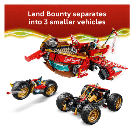 Zestaw Lego Ninjago Land Bounty z zabawkami dla dzieci 71869