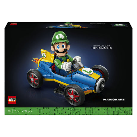 Lego Super Mario Kart™ – Luigi Mach 8 – 72050