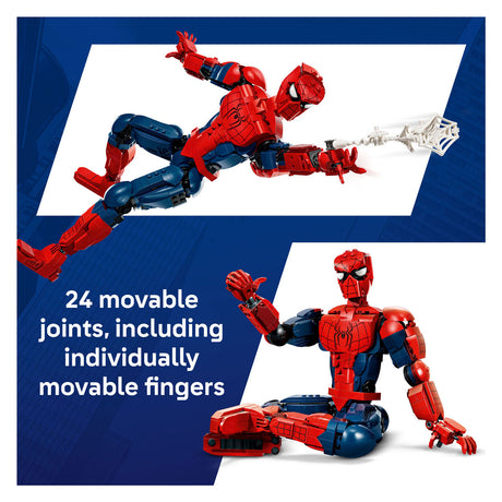 Zestaw Lego ǀ Marvel Spider-Man do budowania figurki bohatera dla dzieci z figurką 76346