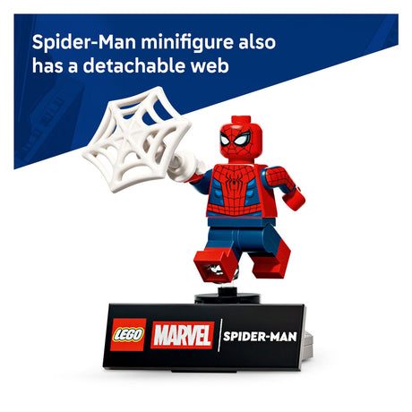 Zestaw Lego ǀ Marvel Spider-Man do budowania figurki bohatera dla dzieci z figurką 76346