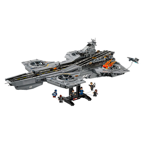 Lego ǀ Marvel S.h.i.e.l.d. Zestaw do budowania superbohatera Helicarrier dla dorosłych 76354