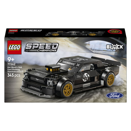Lego Speed Champions Ken Blocks '65 Ford Mustang Hoonicorn V1 Zestaw samochodowy dla dzieci 77262