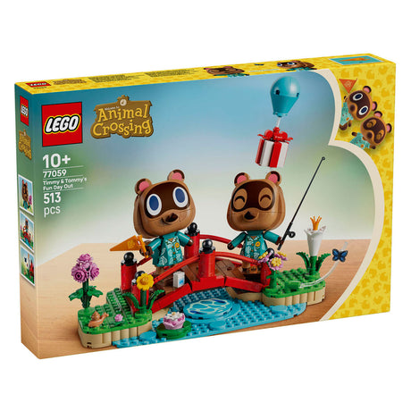 Lego animal crossing dagje vrij met timmy en tommy