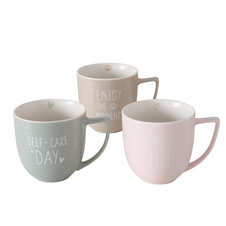 Kubek Boltze Home Jumbo Selfie 400 ml 13 x 10 x 10 cm, 3 różne rodzaje, można myć w zmywarce