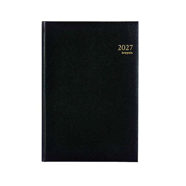 Agenda Brepols Omega tydzień 2026 Lima Black