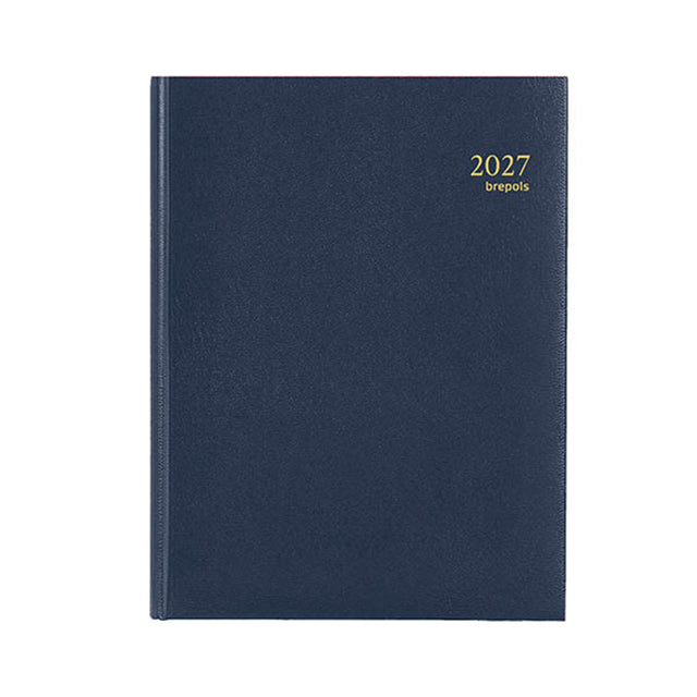 Agenda Brepols, tydzień nl 2026, lima niebieski