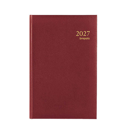 Agenda Brepols Saturn 1 dzień 2026 Lima Red