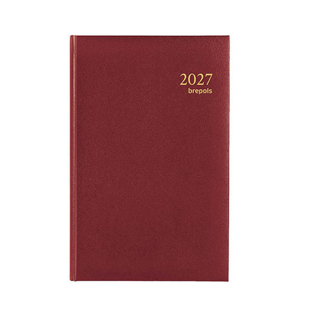 Agenda Brepols Saturn 1 dzień 2026 Lima Red