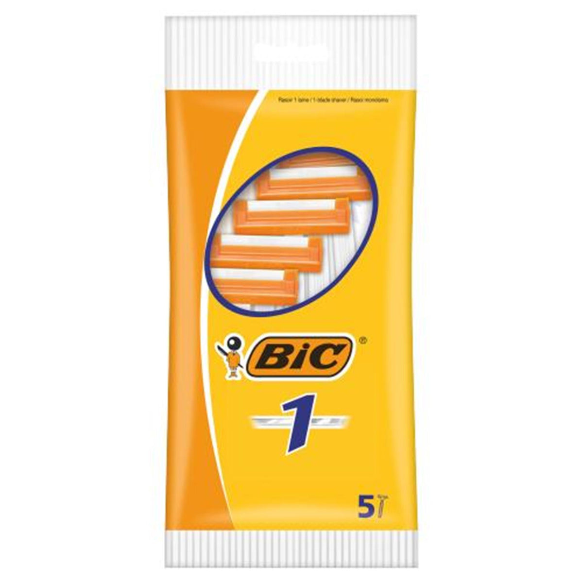 Bic żyletki 5 sztuk normalne