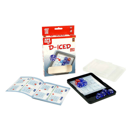 999 gier 999 gier gra polegająca na myśleniu d-iced (holenderski, 1 gracz, od 7 lat, 80 zadań)