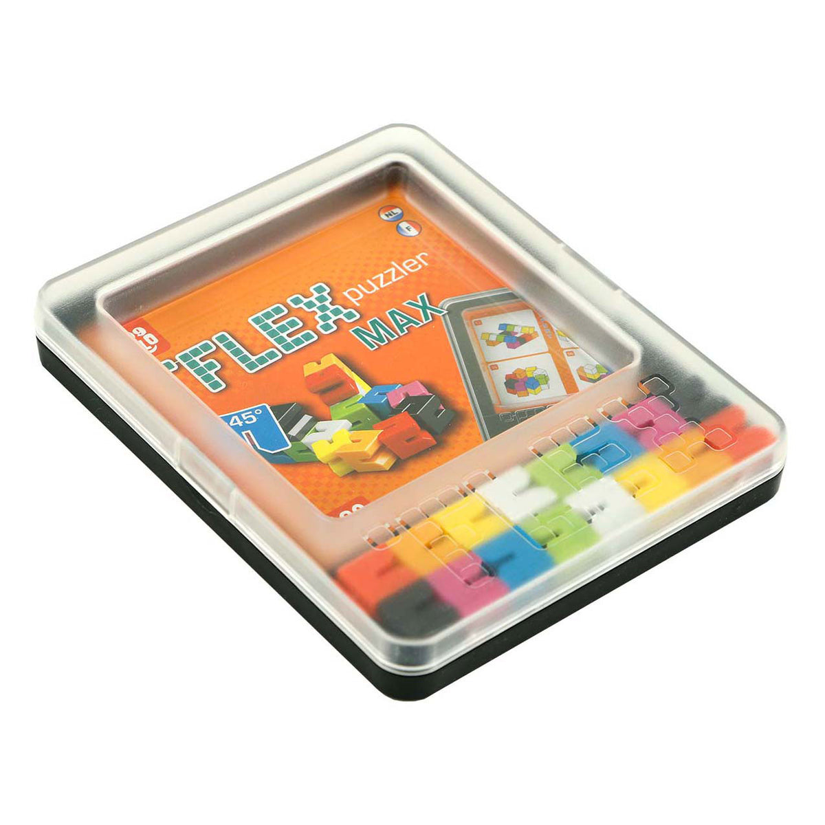 999 gier 999 gier Flex Puzzler Max Thinking Game (holenderski, 1 gracz, od 7 lat, 80 zadań)