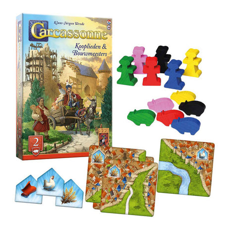 999 gier 999 gier Carcassonne kupcy ekspansja budowniczych