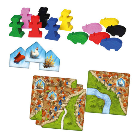 999 gier 999 gier Carcassonne kupcy ekspansja budowniczych