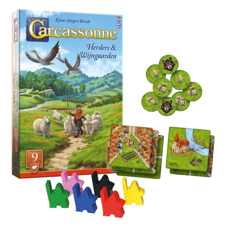999 gier 999 gier ekspansja winnic Carcassonne Shepherds