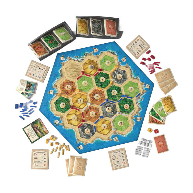 Podstawowa gra Asmodee Catan, 6. edycja - en - wersja angielska