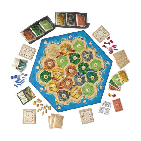 Podstawowa gra Asmodee Catan, 6. edycja - en - wersja angielska