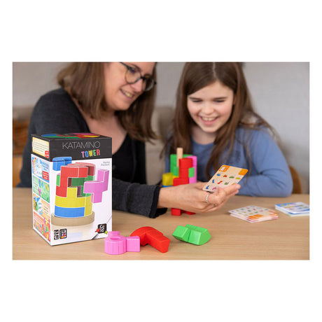 999 gier gigamic - wieża katamino - puzzle 3D