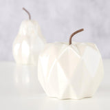 Boltze home dekoracyjna statua „cutty” porcelanowa biała 10x14cm 2 różne kolory