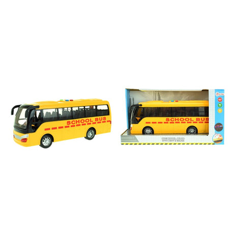 Toi-zabawki Toy Toys cierny autobus szkolny ze światłem i dźwiękiem (bez baterii)