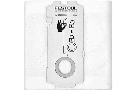 Akcesoria Festool Samoczyszczący worek filtrujący sc-fis-ct mini midi-2 5 ct15 - 204308
